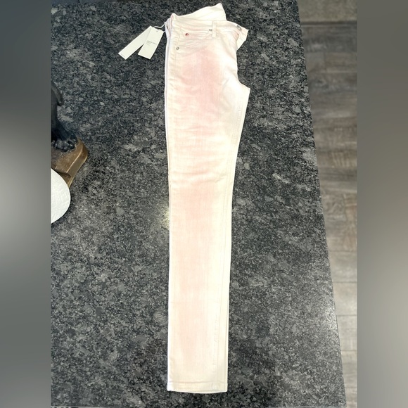 Hudson Pink Midrise Ankle LILLY Skinny Jeans - Picture 13 of 13